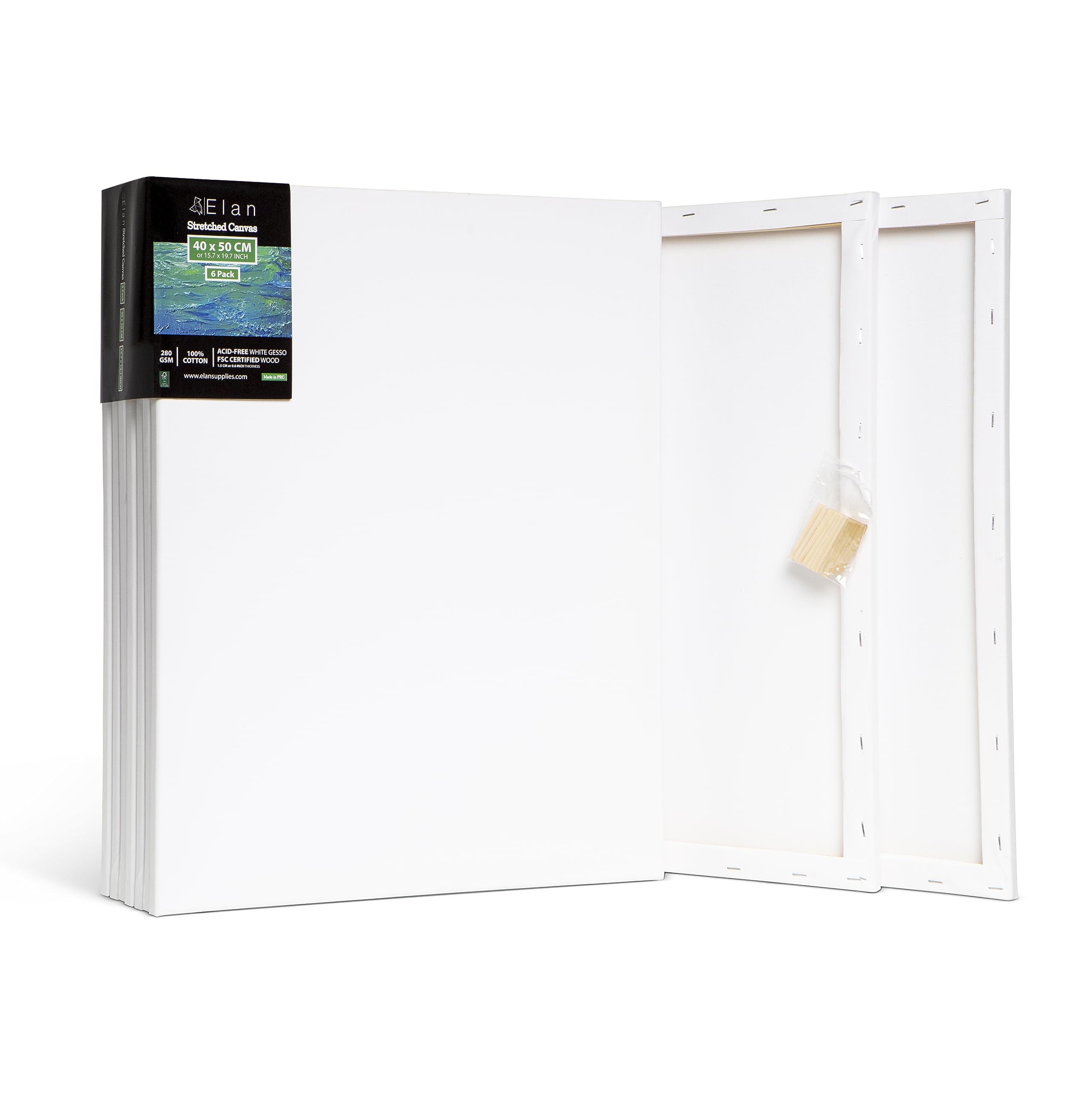Amazon.co.jp: ELAN 無地張りキャンバス 40×50 cm 普通サイズ